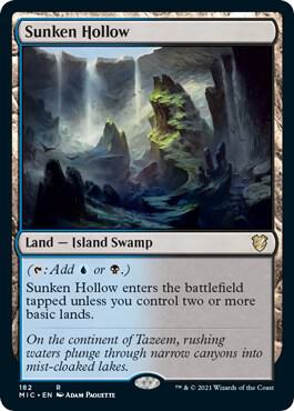 Sunken Hollow (182) [Midnight Hunt Commander]