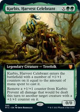 Kurbis, Harvest Celebrant (Extended Art) (65) [Midnight Hunt Commander] [Extended Art]