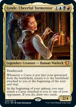 Lynde, Cheerful Tormentor (38) [Midnight Hunt Commander]