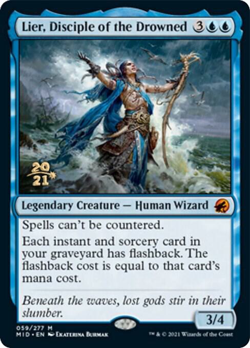 Lier, Disciple of the Drowned (59) [Prerelease Cards]