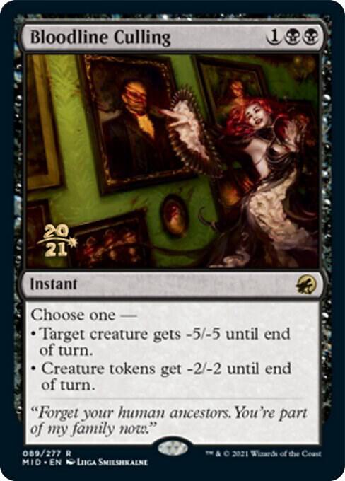 Bloodline Culling (89) [Prerelease Cards]