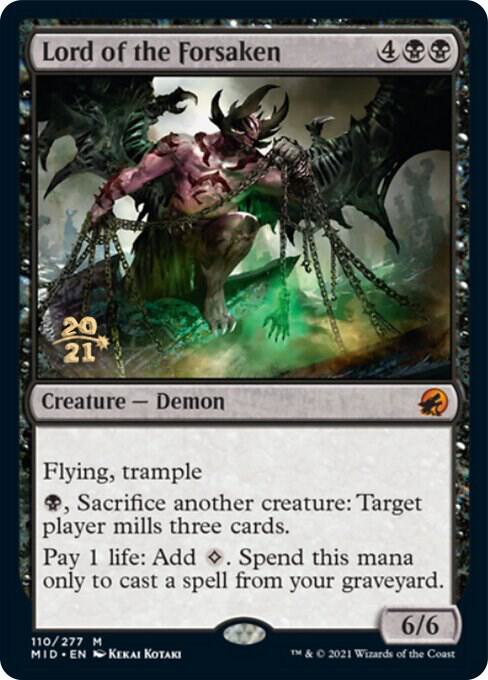 Lord of the Forsaken (110) [Prerelease Cards]