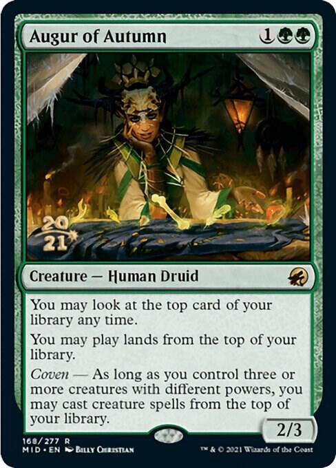 Augur of Autumn (168) [Prerelease Cards]