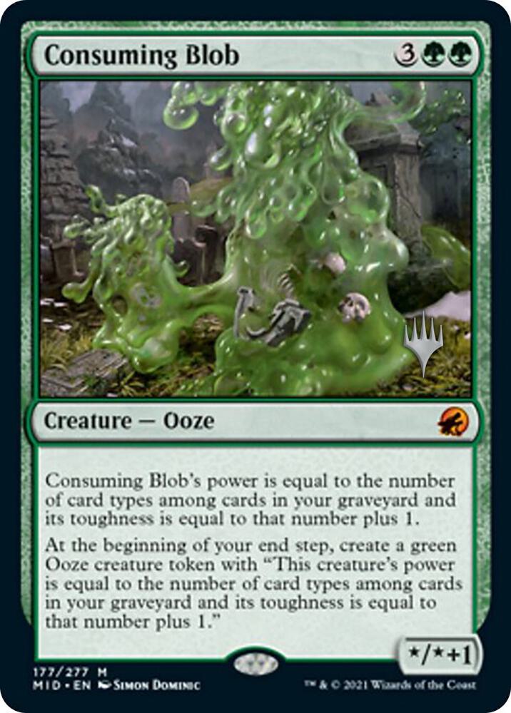 Consuming Blob (177) [Innistrad: Midnight Hunt Promos]