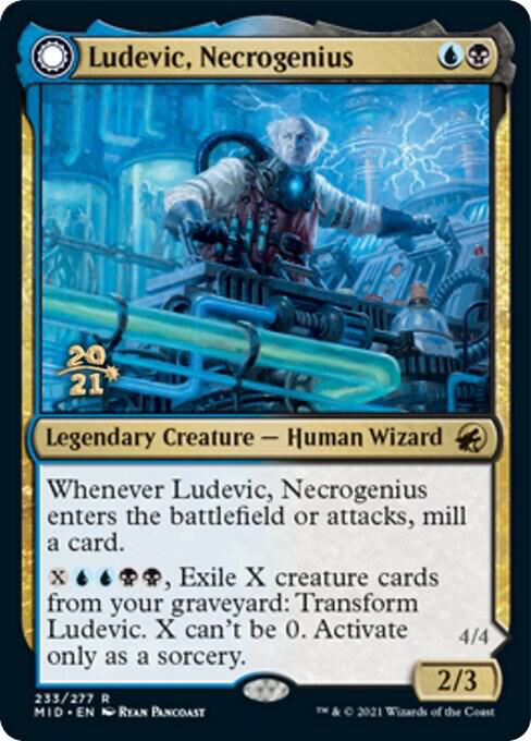 Ludevic, Necrogenius (233) [Prerelease Cards]