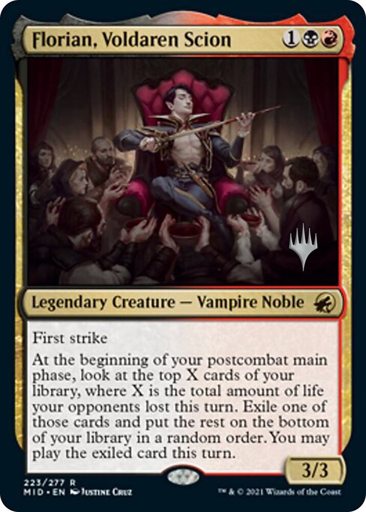 Florian, Voldaren Scion (223) [Innistrad: Midnight Hunt Promos]
