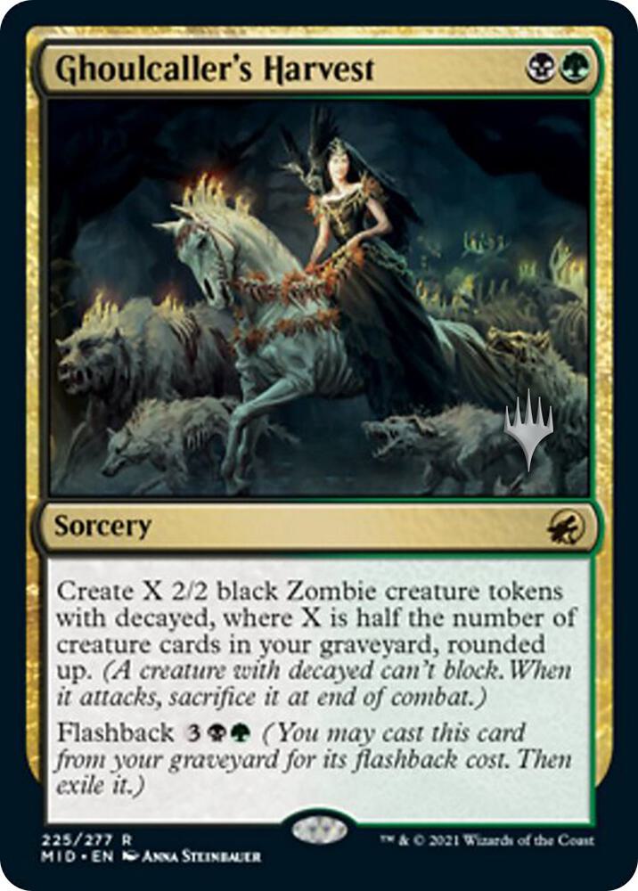 Ghoulcaller's Harvest (225) [Innistrad: Midnight Hunt Promos]