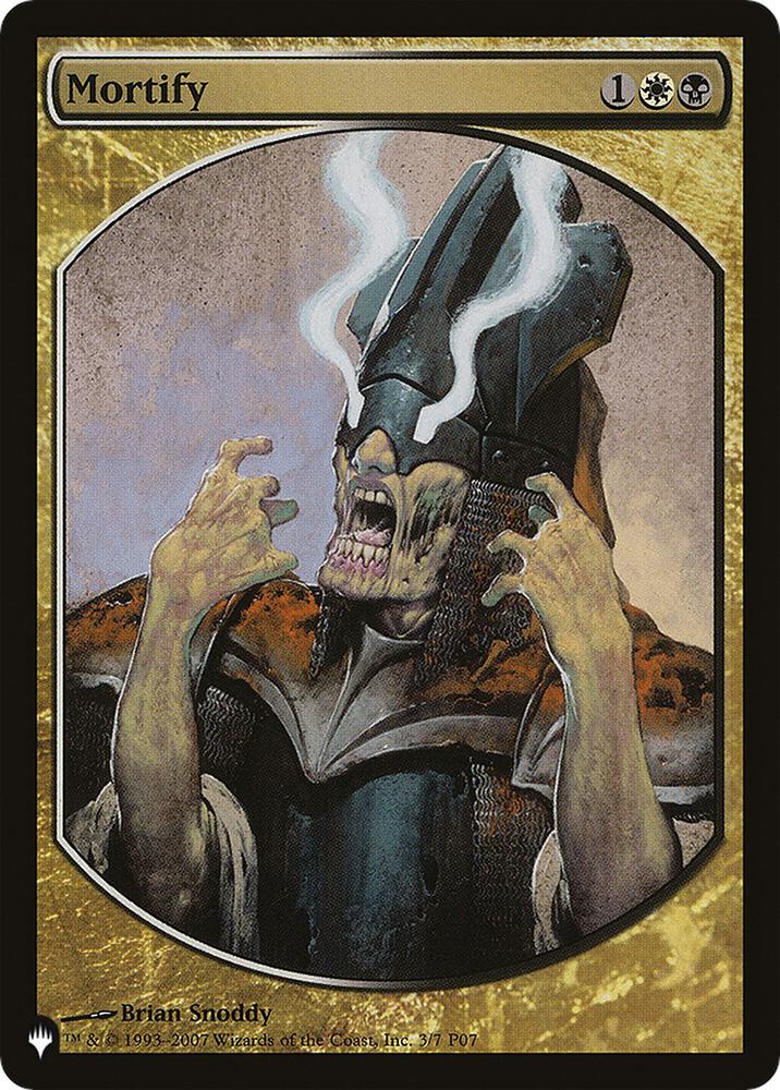 Mortify (P07) (7-Mar) [The List]