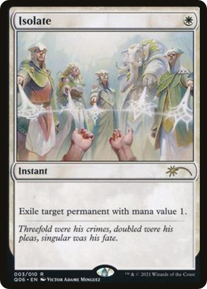 Isolate (3) [Unique and Miscellaneous Promos]