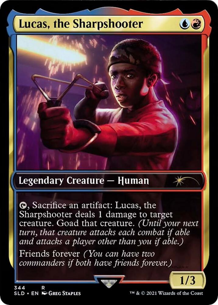 Lucas, the Sharpshooter (344) [Secret Lair Drop]