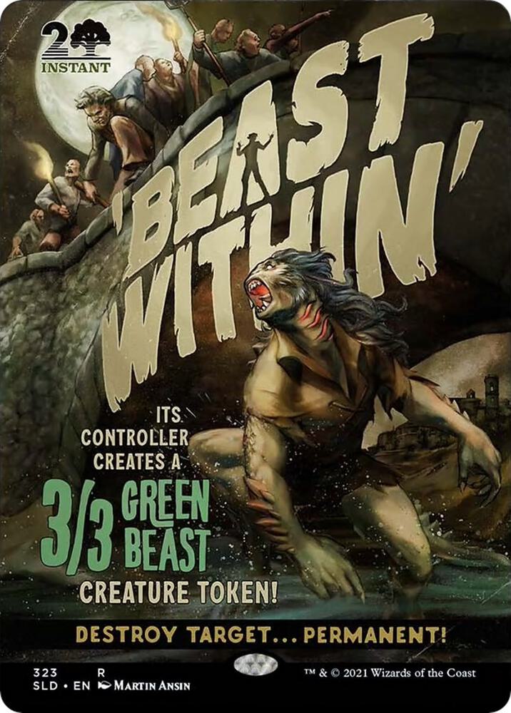 Beast Within (323) [Secret Lair Drop] [Borderless]