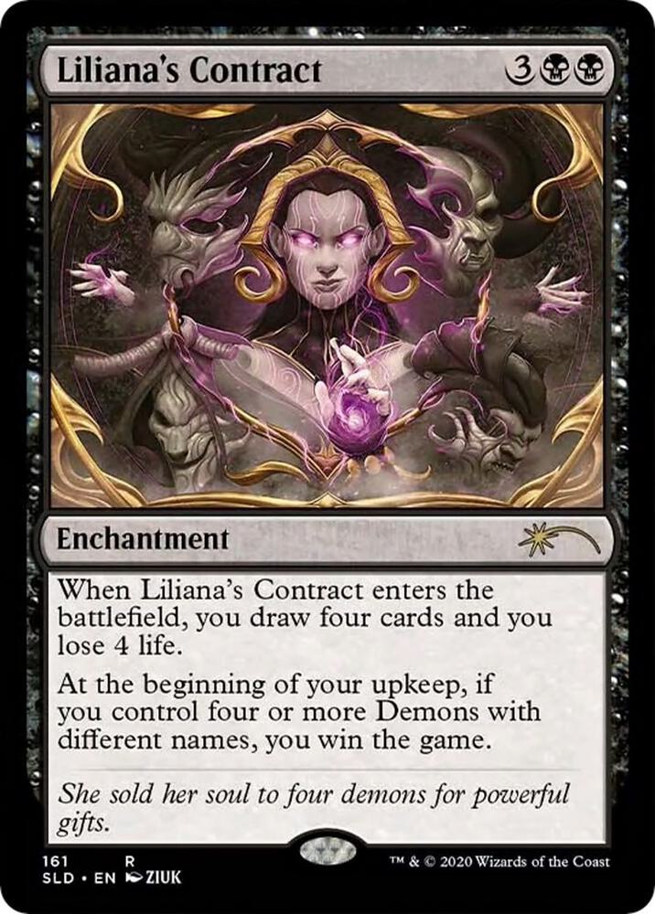 Liliana's Contract (161) [Secret Lair Drop]