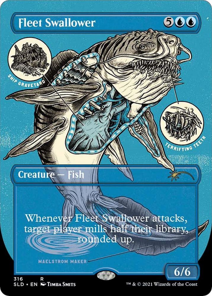 Fleet Swallower (316) [Secret Lair Drop] [Borderless]