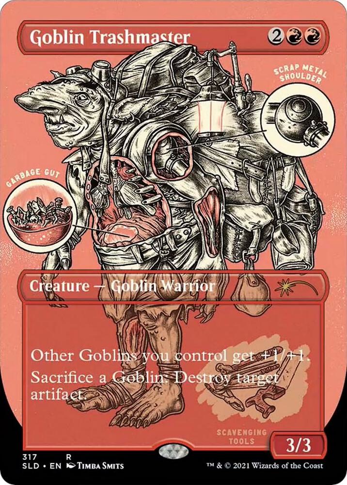 Goblin Trashmaster (317) [Secret Lair Drop] [Borderless]