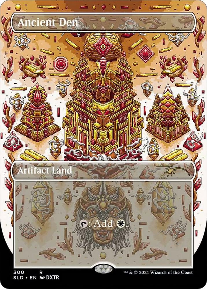 Ancient Den (300) [Secret Lair Drop] [Borderless]
