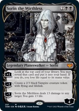 Sorin the Mirthless (Showcase) (297) [Innistrad: Crimson Vow] [Showcase]
