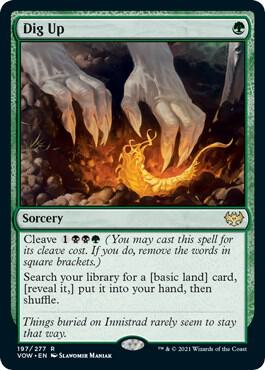 Dig Up (197) [Innistrad: Crimson Vow]