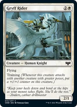 Gryff Rider (15) [Innistrad: Crimson Vow]