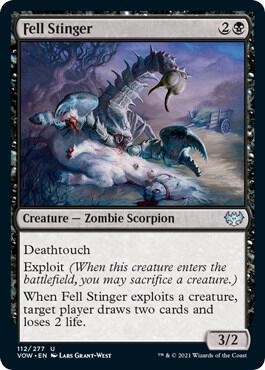 Fell Stinger (112) [Innistrad: Crimson Vow]