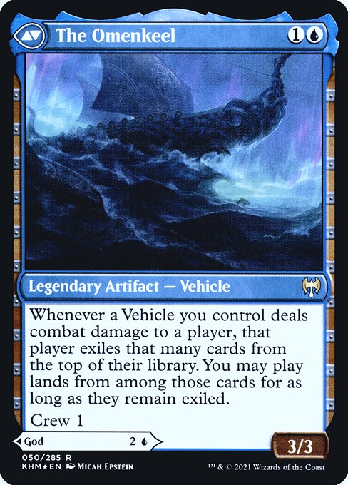 Cosima, God of the Voyage (50) [Prerelease Cards] Reverse