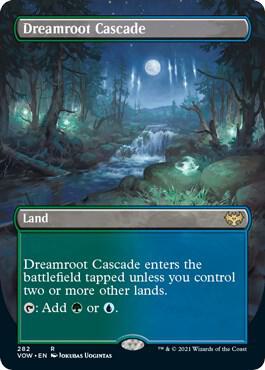 Dreamroot Cascade (Borderless) (282) [Innistrad: Crimson Vow] [Borderless]