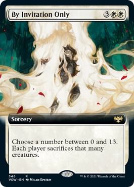 By Invitation Only (Extended Art) (346) [Innistrad: Crimson Vow] [Extended Art]
