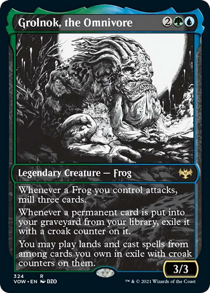 Grolnok, the Omnivore (Showcase) (324) [Innistrad: Crimson Vow] [Showcase]