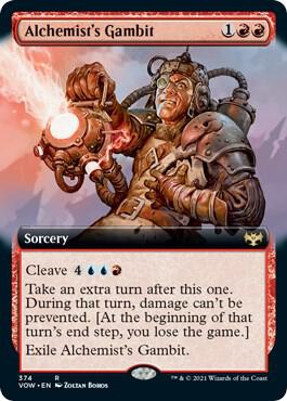 Alchemist's Gambit (Extended Art) (374) [Innistrad: Crimson Vow] [Extended Art]