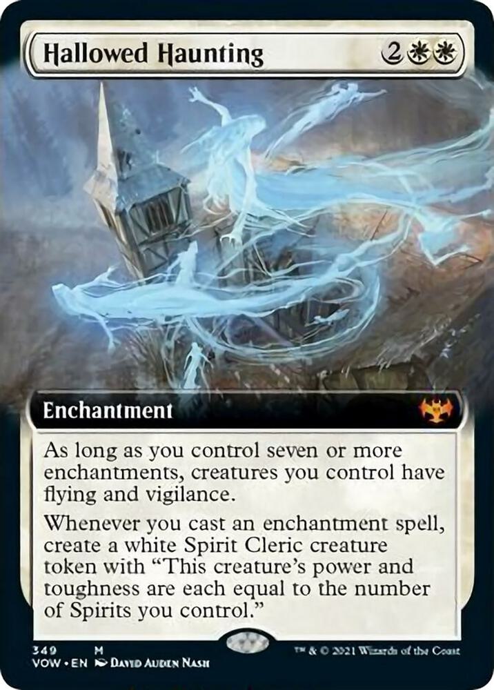 Hallowed Haunting (Extended Art) (349) [Innistrad: Crimson Vow] [Extended Art]
