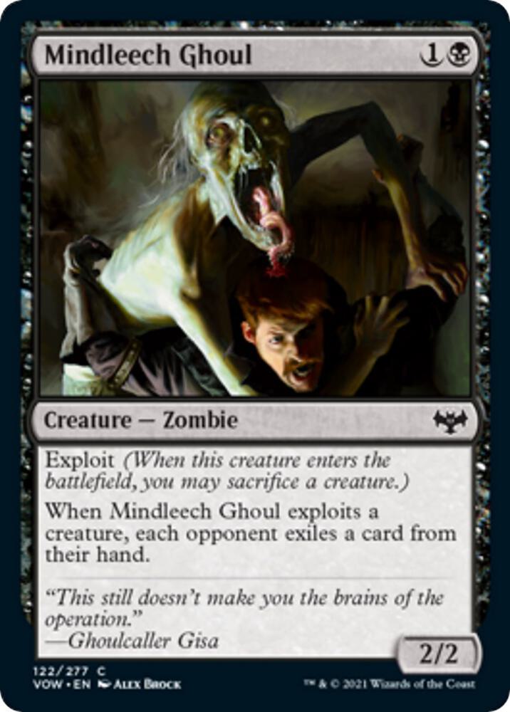 Mindleech Ghoul (122) [Innistrad: Crimson Vow]