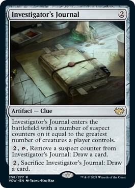 Investigator's Journal (258) [Innistrad: Crimson Vow]