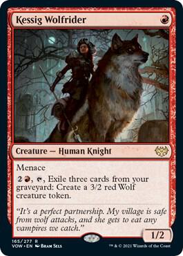 Kessig Wolfrider (165) [Innistrad: Crimson Vow]