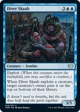 Diver Skaab (56) [Innistrad: Crimson Vow]