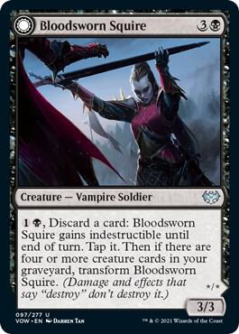Bloodsworn Squire (97) [Innistrad: Crimson Vow]