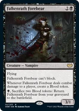Falkenrath Forebear (111) [Innistrad: Crimson Vow]