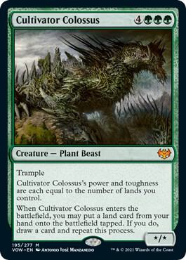 Cultivator Colossus (195) [Innistrad: Crimson Vow]