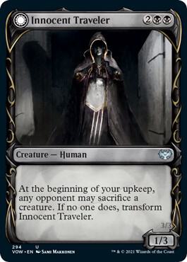 Innocent Traveler (Showcase) (294) [Innistrad: Crimson Vow] [Showcase]