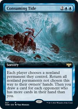 Consuming Tide (Extended Art) (357) [Innistrad: Crimson Vow] [Extended Art]