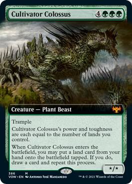 Cultivator Colossus (Extended Art) (386) [Innistrad: Crimson Vow] [Extended Art]