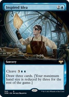 Inspired Idea (Extended Art) (360) [Innistrad: Crimson Vow] [Extended Art]