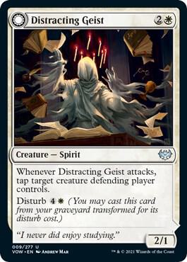 Distracting Geist (9) [Innistrad: Crimson Vow]