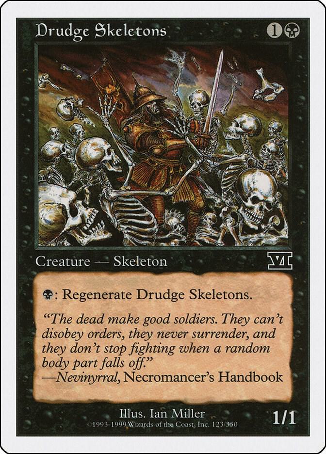 Drudge Skeletons (123) [Classic Sixth Edition]