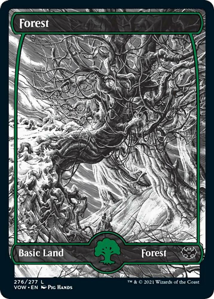 Forest (276) [Innistrad: Crimson Vow] [Showcase]