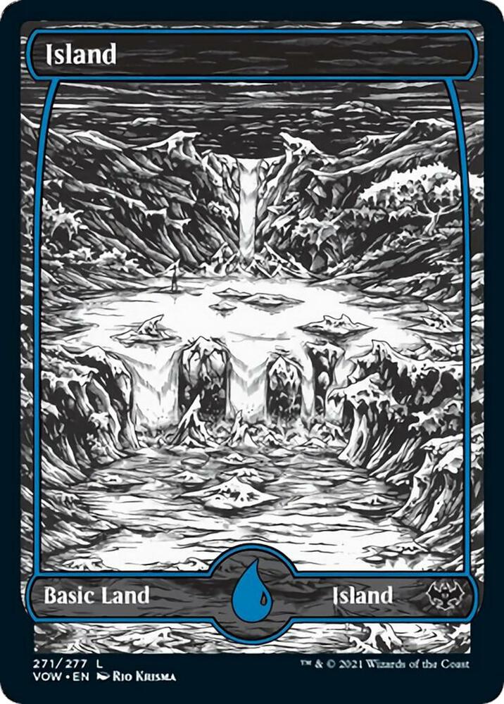 Island (271) [Innistrad: Crimson Vow] [Showcase]