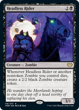 Headless Rider (118) [Innistrad: Crimson Vow]