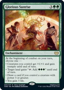 Glorious Sunrise (200) [Innistrad: Crimson Vow]