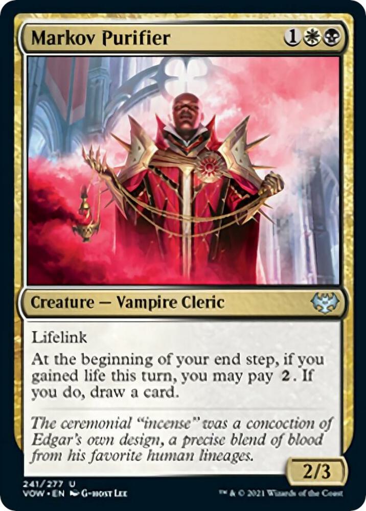 Markov Purifier (241) [Innistrad: Crimson Vow]