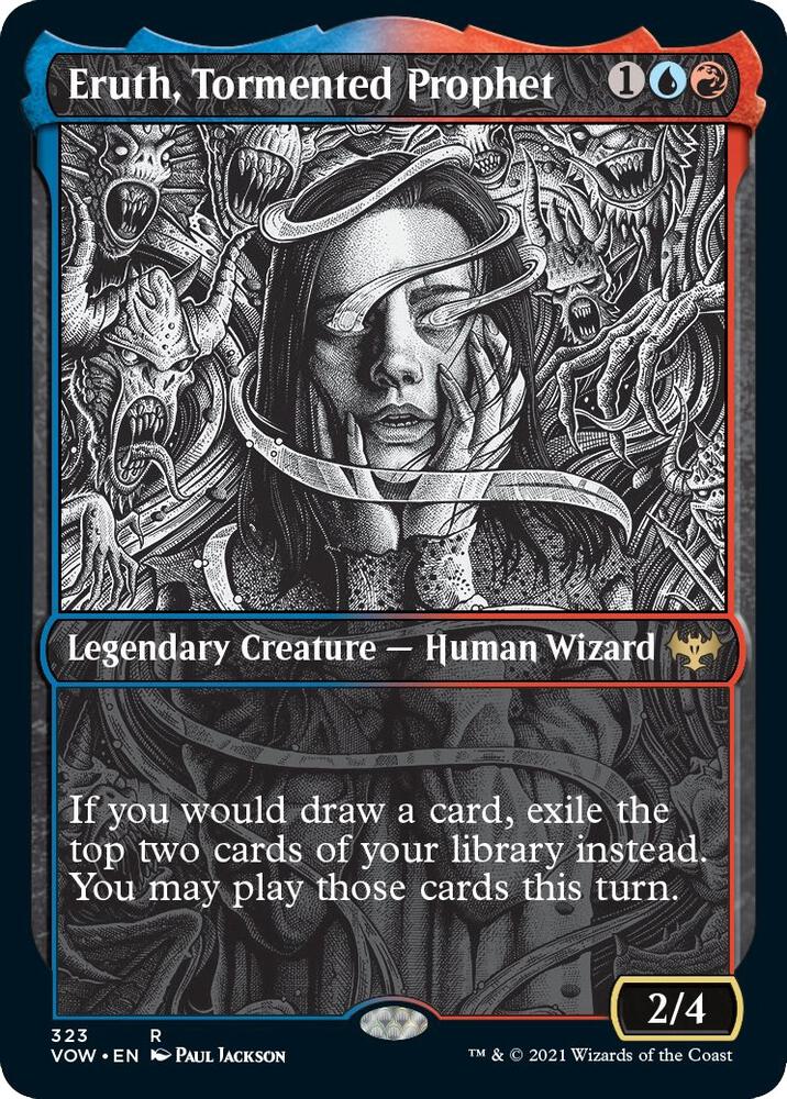 Eruth, Tormented Prophet (Showcase) (323) [Innistrad: Crimson Vow] [Showcase]