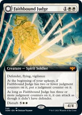 Faithbound Judge (Extended Art) (348) [Innistrad: Crimson Vow] [Extended Art]