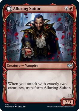 Alluring Suitor (Showcase) (300) [Innistrad: Crimson Vow] [Showcase]